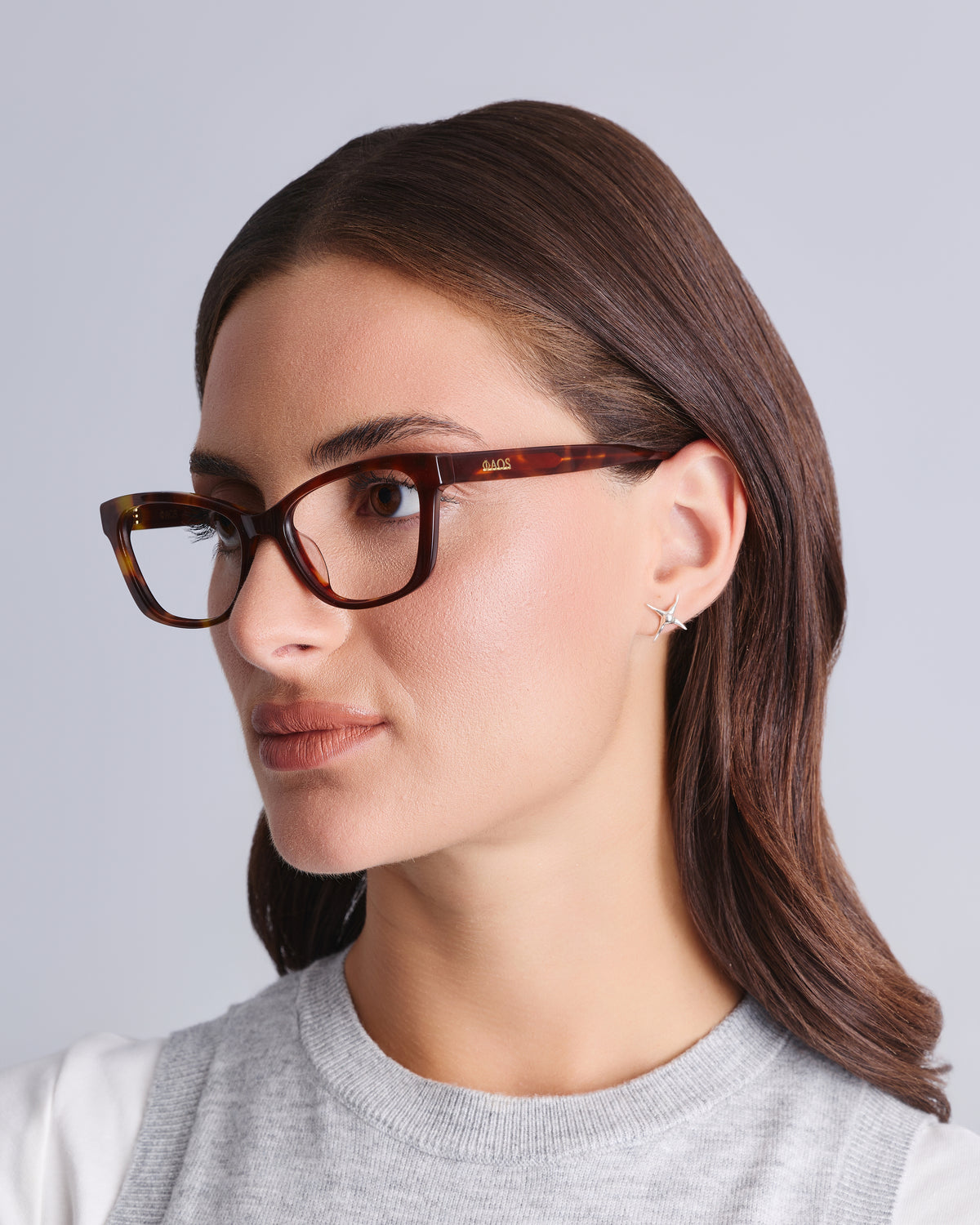 AEGLE OPTICAL IN MARBLE BROWN