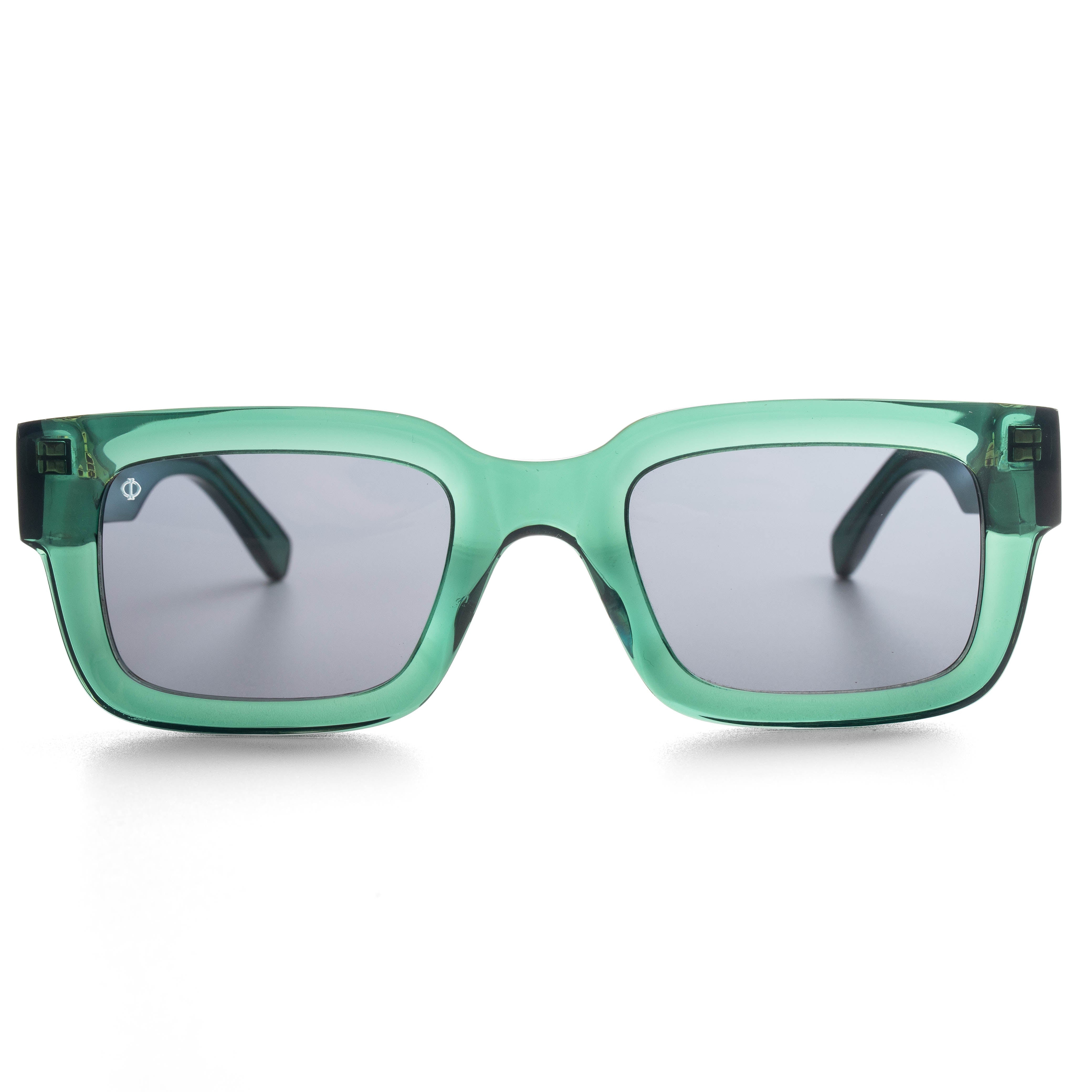 CRETE IN CRYSTAL GREEN WITH SHADE GREY LENSES