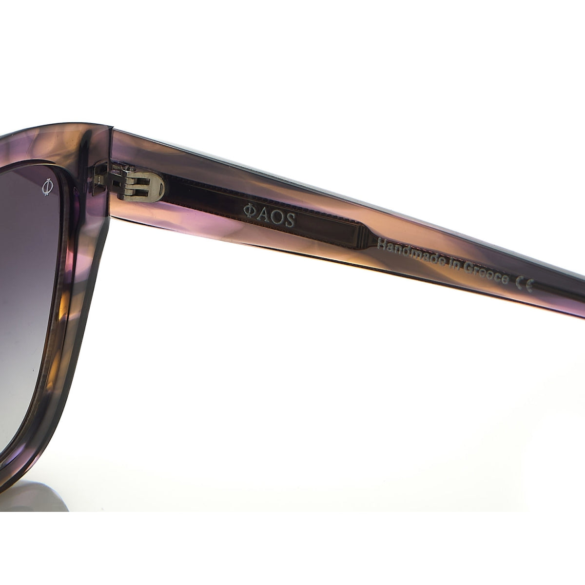 MILOS IN MARBLE PURPLE WITH SUNSET GREY LENSES