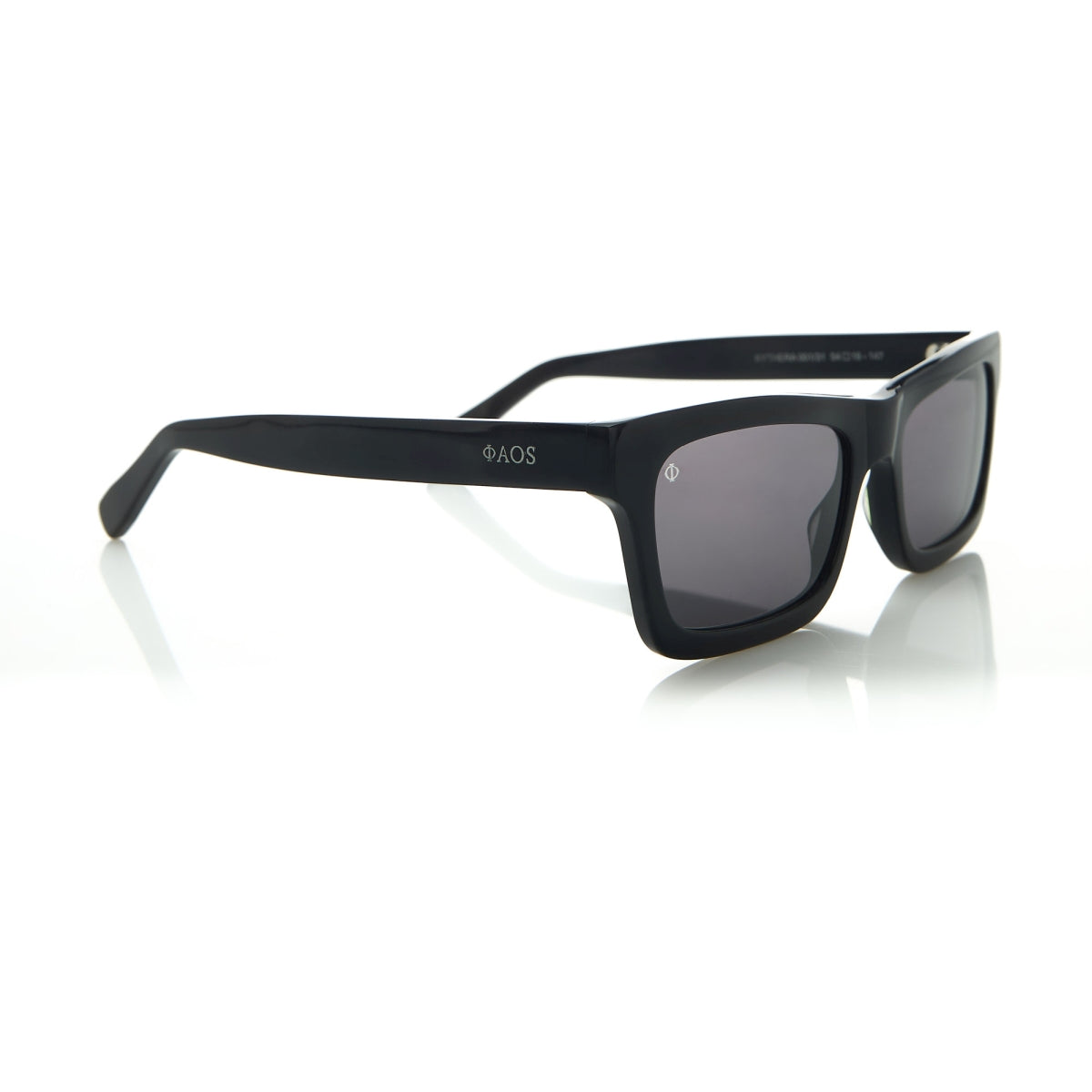 KYTHERA IN EREVOS BLACK WITH SHADE GREY LENSES