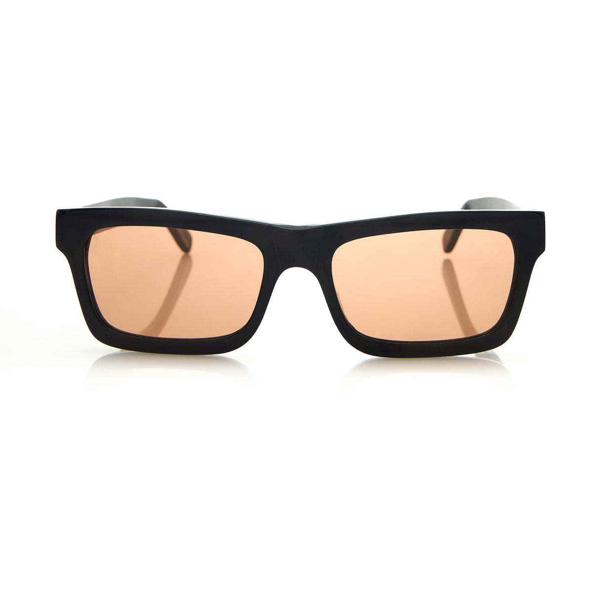 KYTHERA IN EREVOS BLACK WITH POTTERY BROWN LENSES