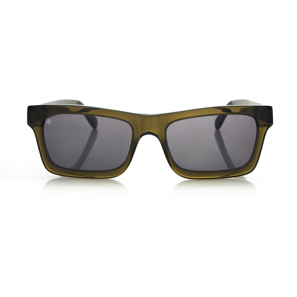 KYTHERA IN OLIVE GREEN WITH SHADE GREY LENSES