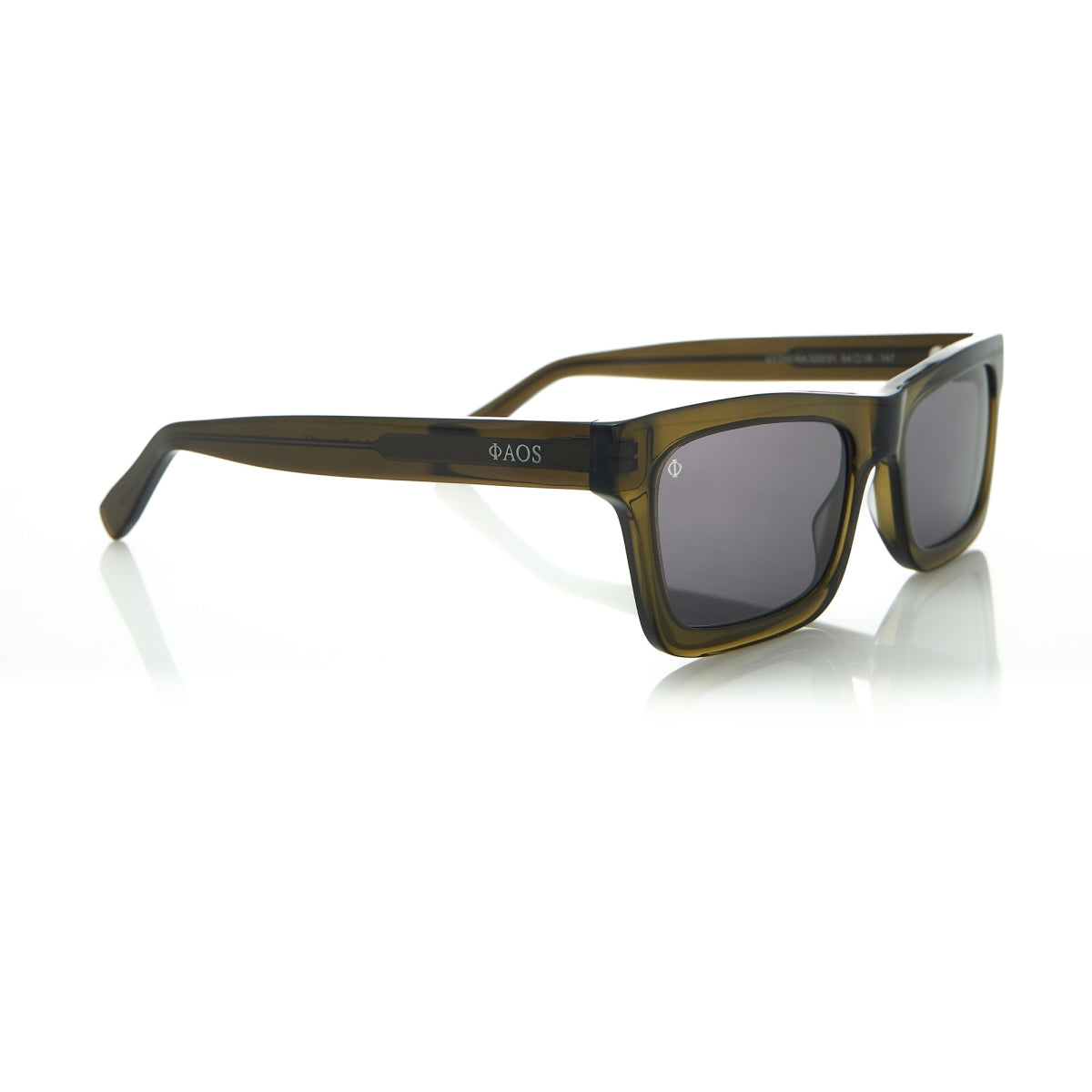 KYTHERA IN OLIVE GREEN WITH SHADE GREY LENSES