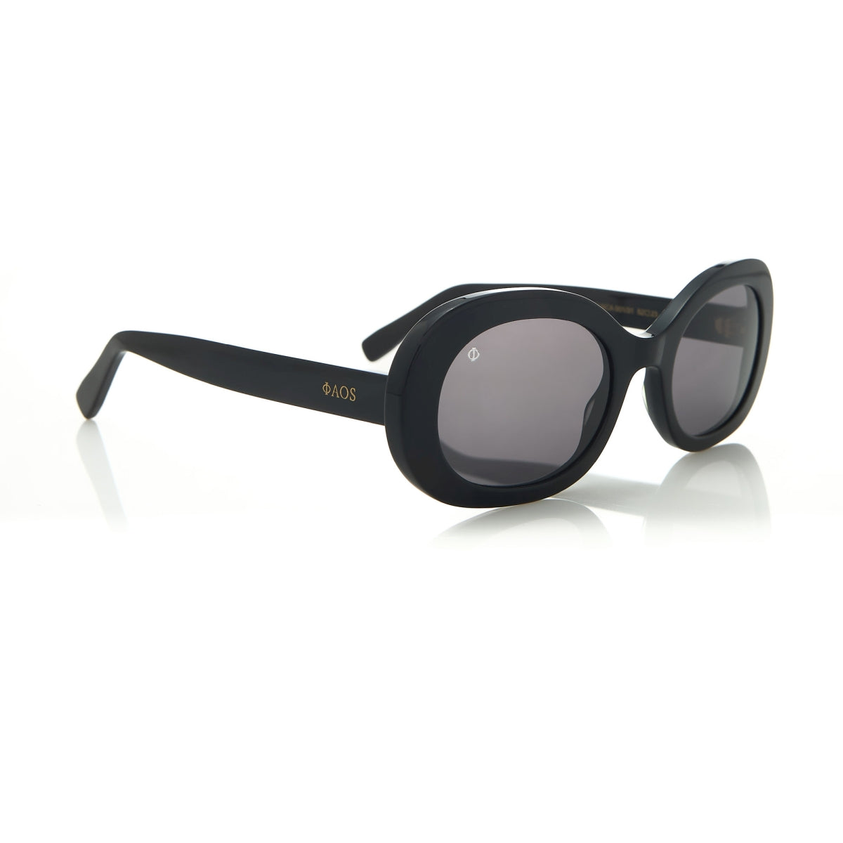 ITHACA IN EREVOS BLACK WITH SHADE GREY LENSES