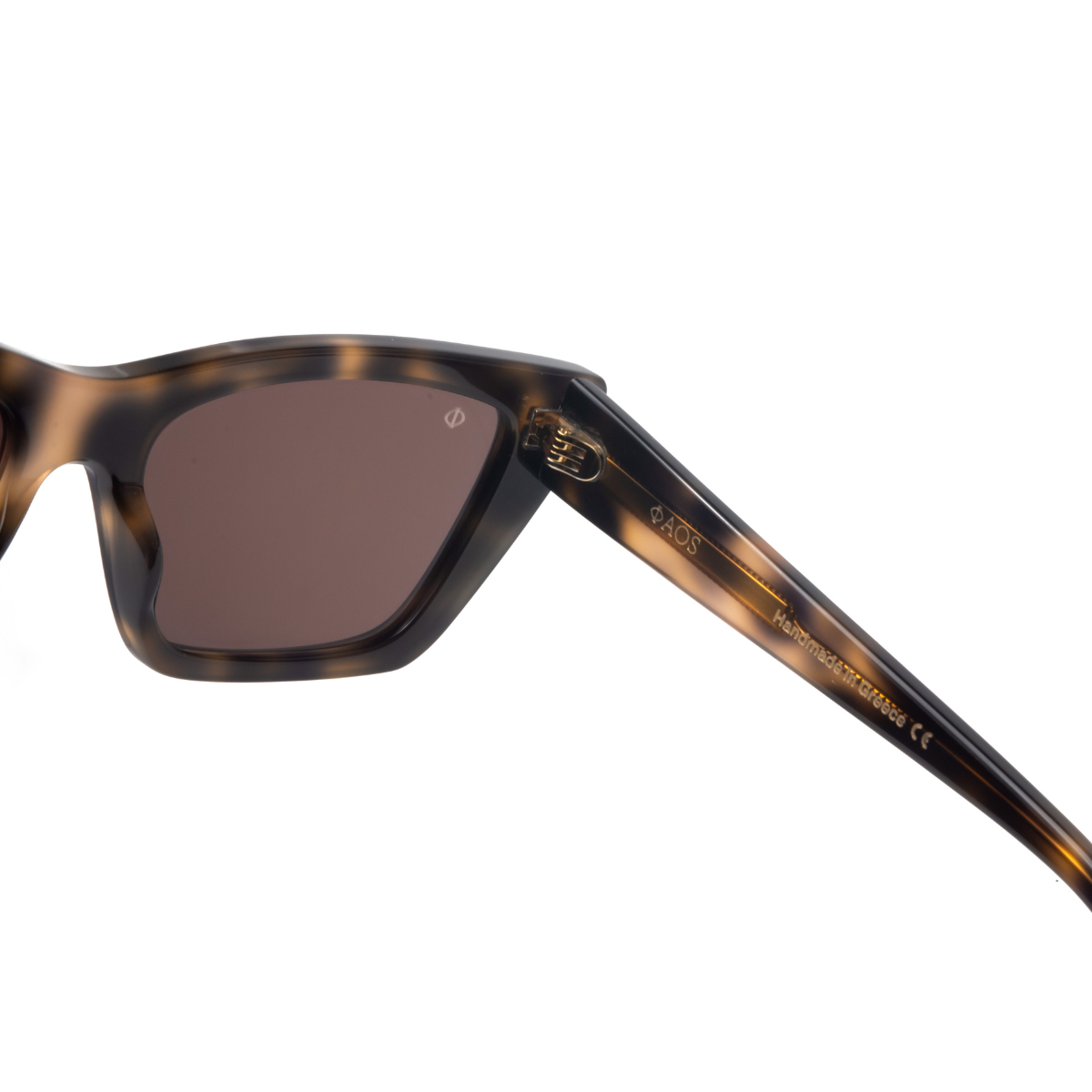 CORFU IN MARBLE BEIGE WITH STONE BROWN LENSES