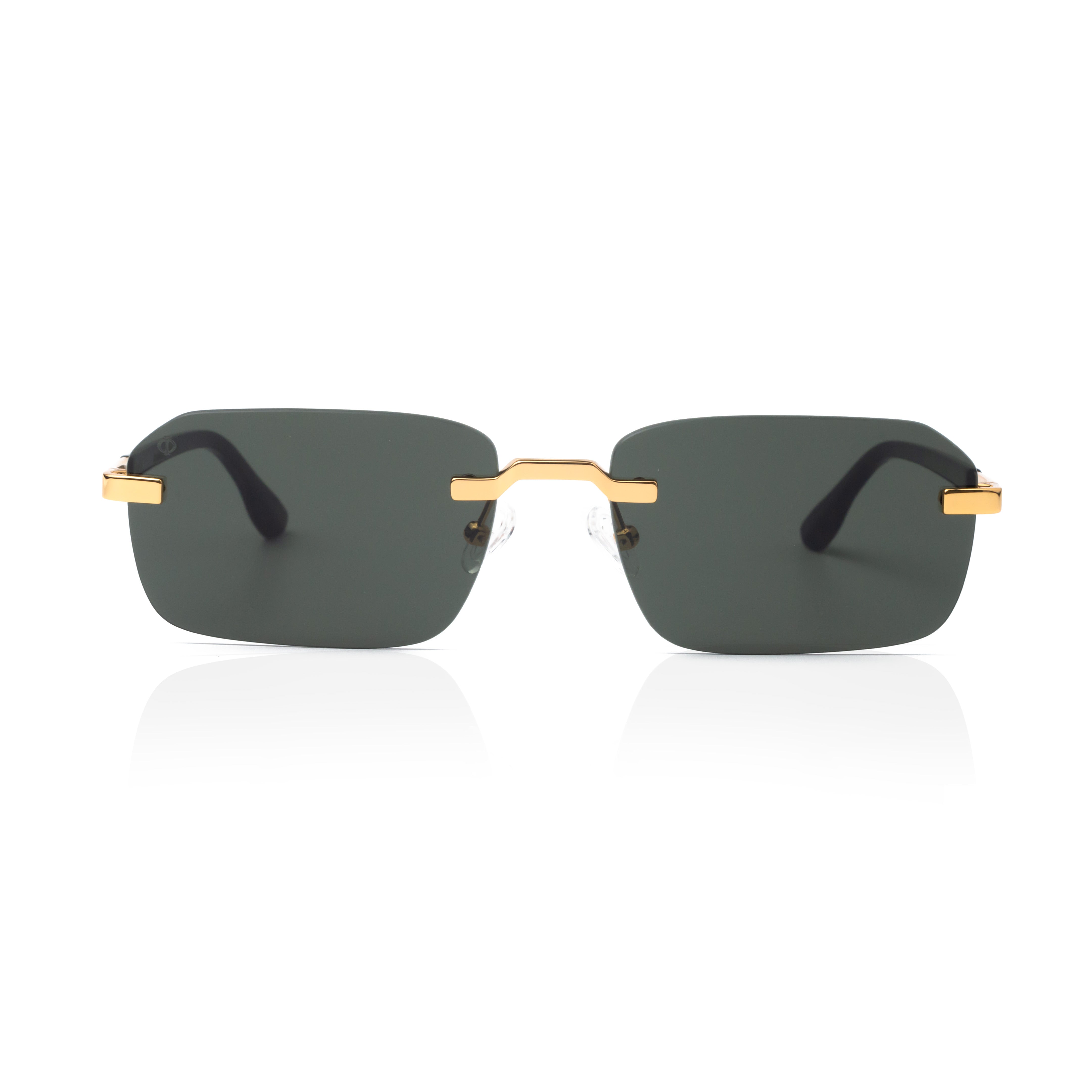 MYCENAE IN METALIC GOLD WITH SHADE GREY LENSES