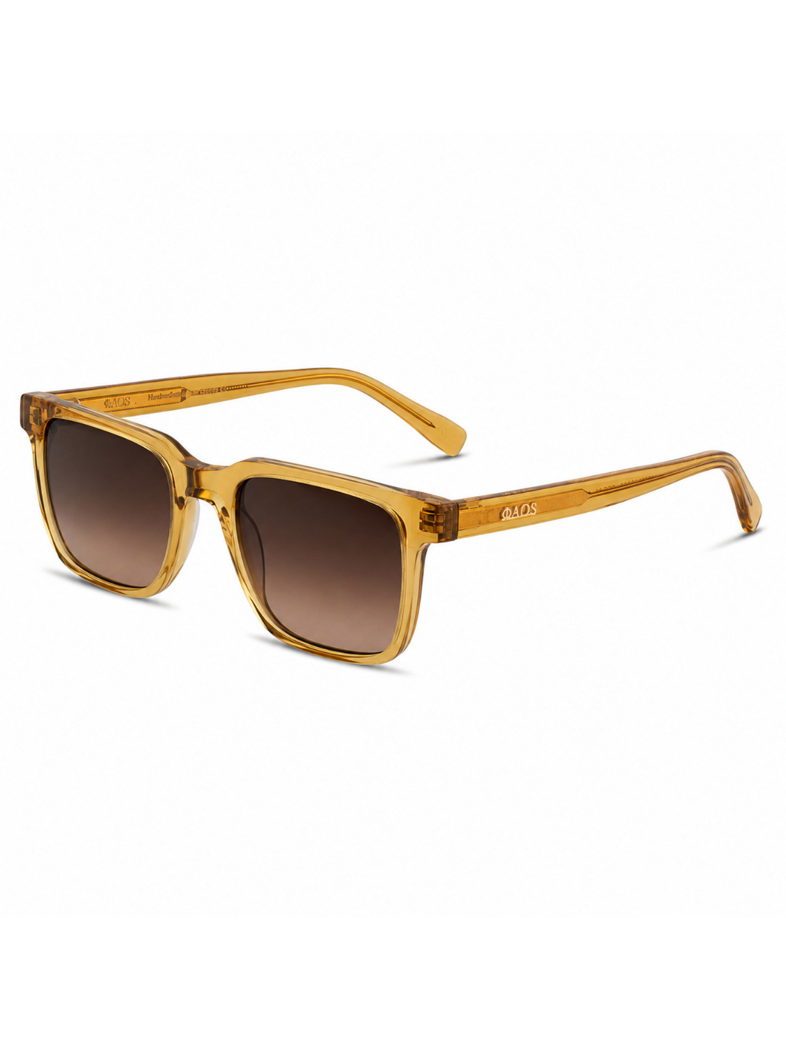 ANDROS IN GOLDEN CRYSTAL WITH SUNSET BROWN LENSES