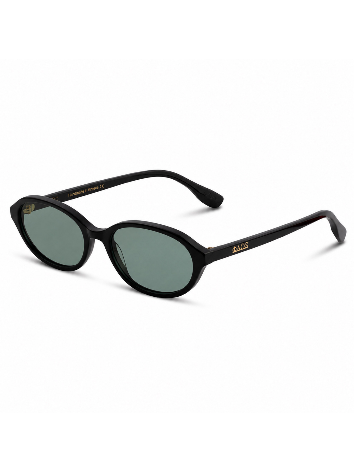 DONOUSA IN EREVOS BLACK WITH IVY GREEN LENSES