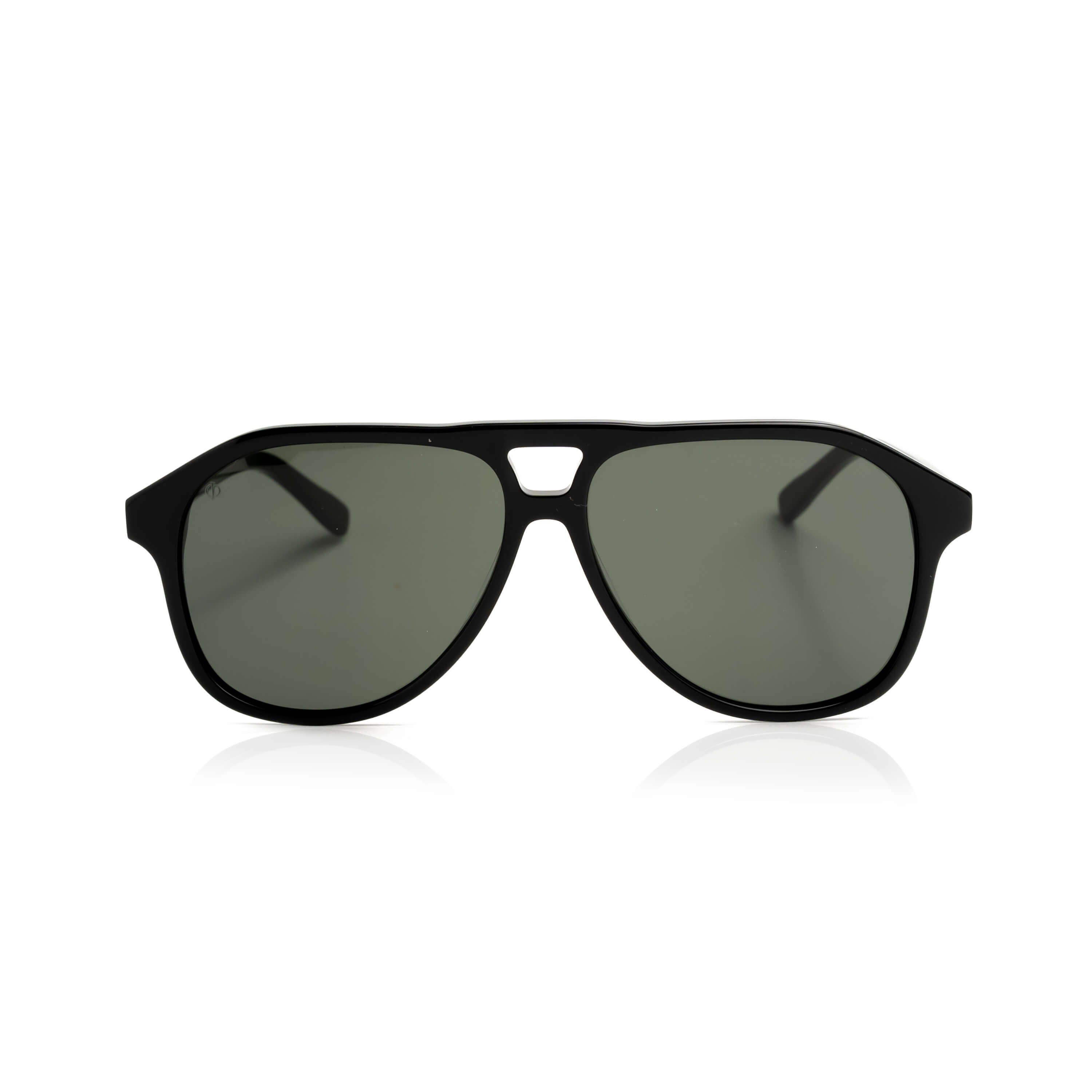 SERIFOS IN EREVOS BLACK WITH SHADE GREY LENSES