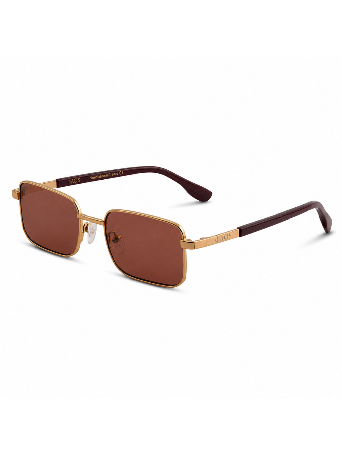 MINOAS IN MERLOT RED WITH MAROON LENSES