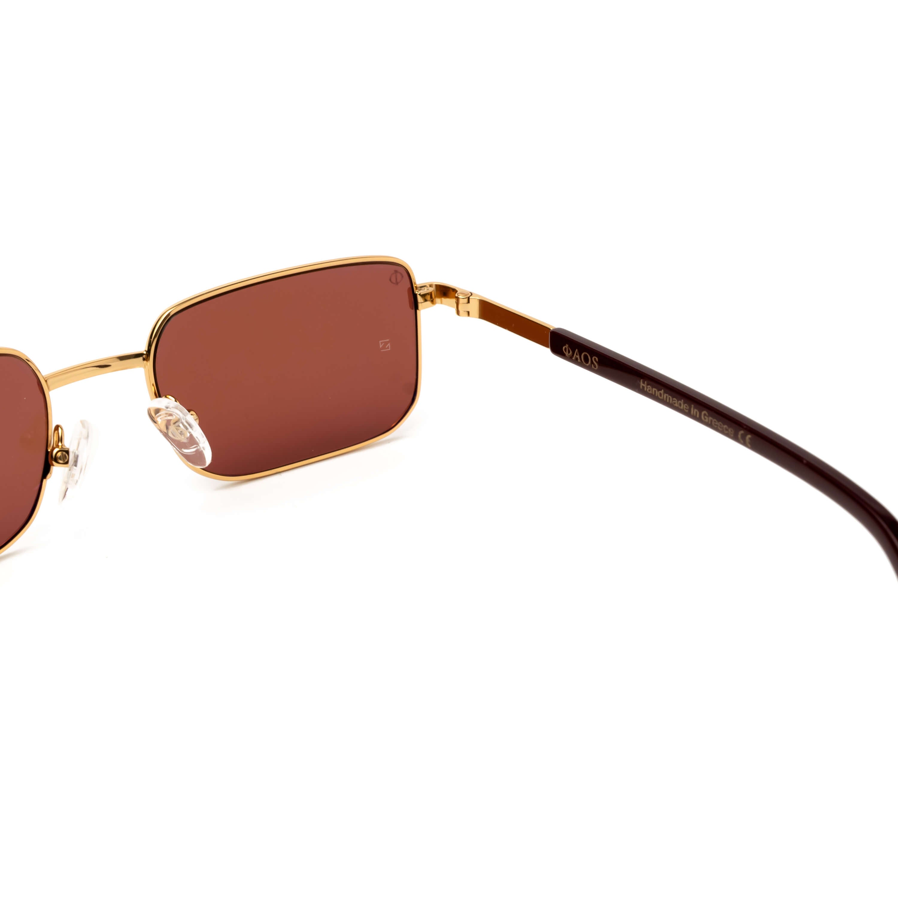 MINOAS IN MERLOT RED WITH MAROON LENSES