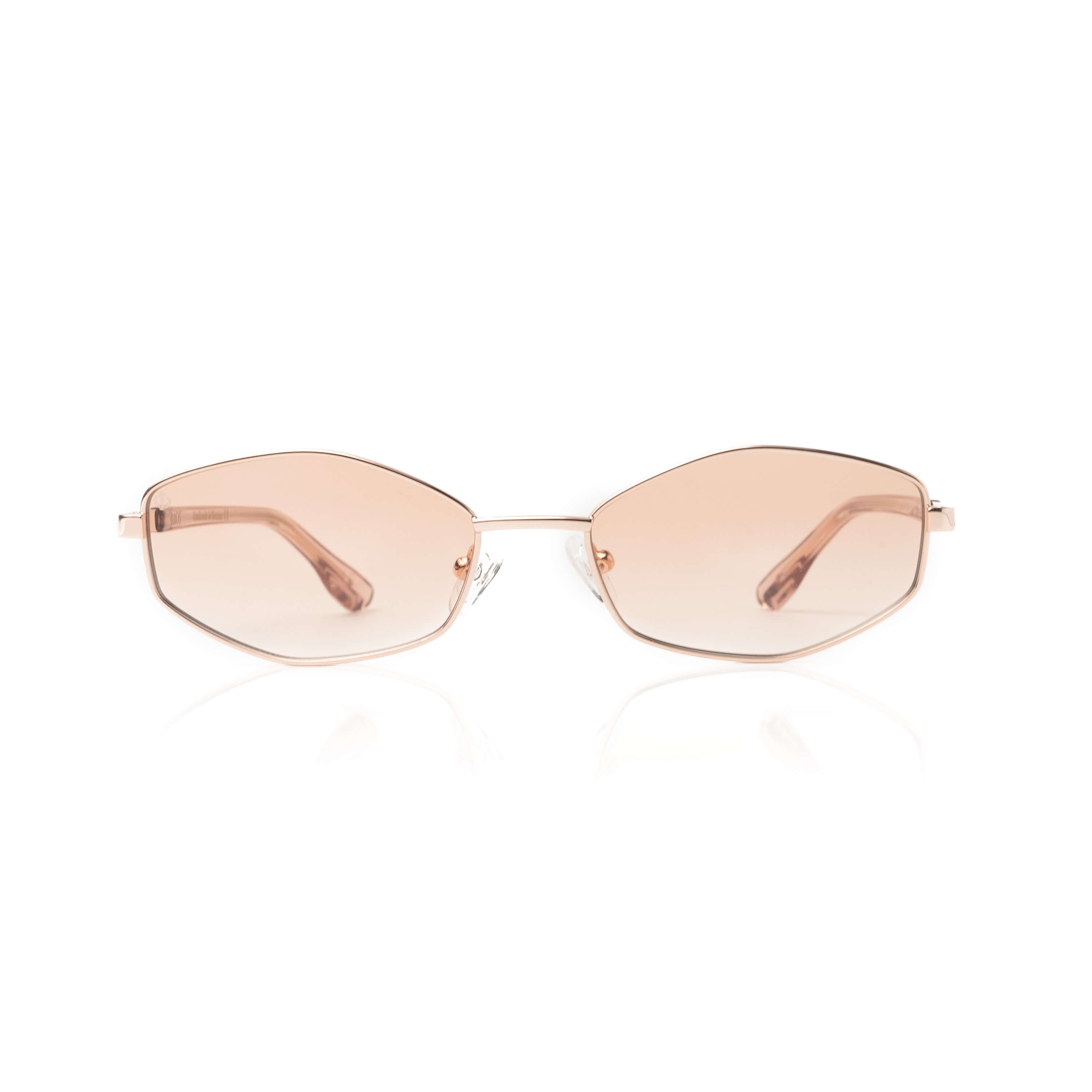 ARIADNE IN CRYSTAL PINK WITH SUNSET PINK LENSES