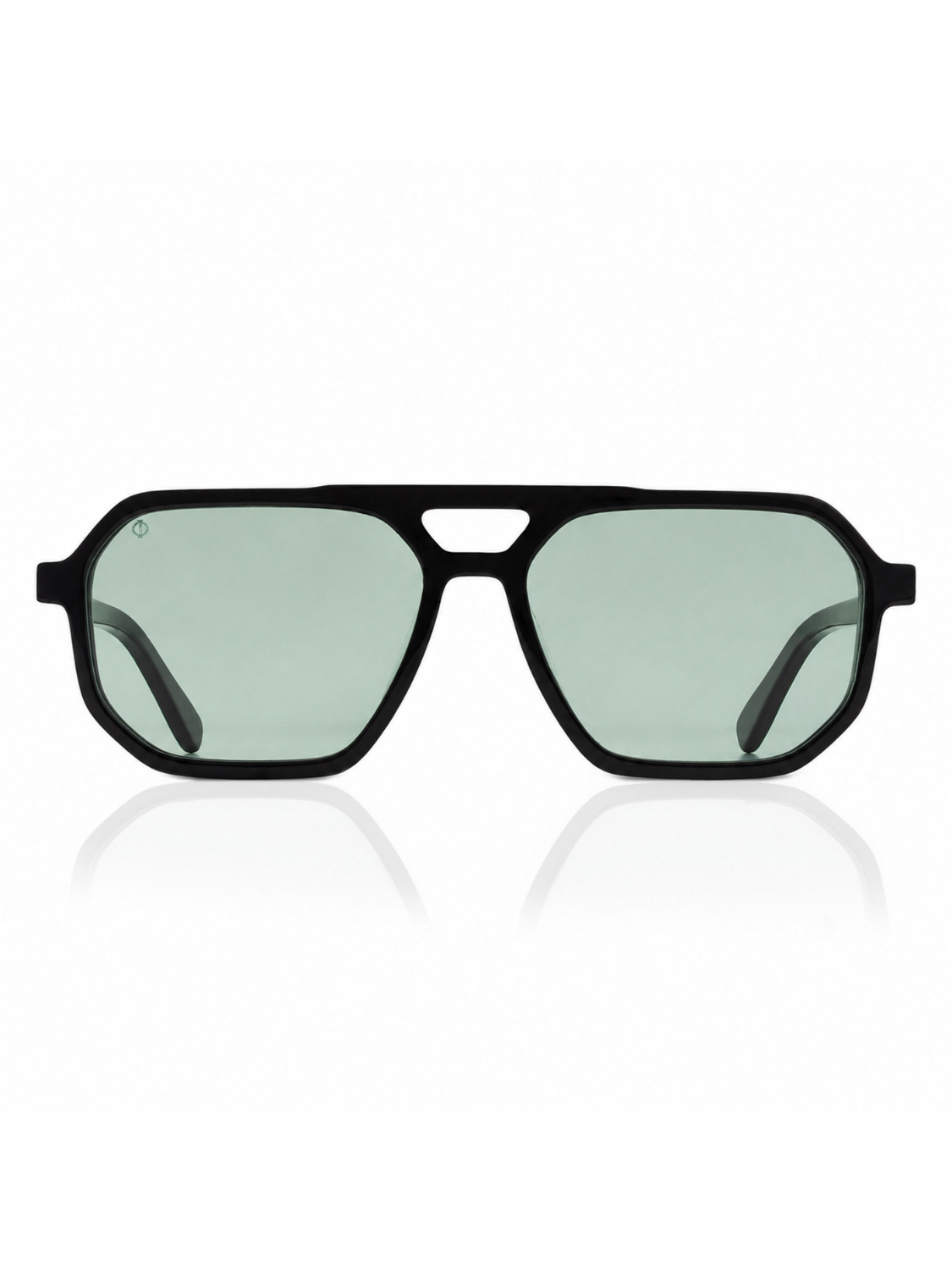 KYTHNOS IN EREVOS BLACK WITH IVY GREEN LENSES