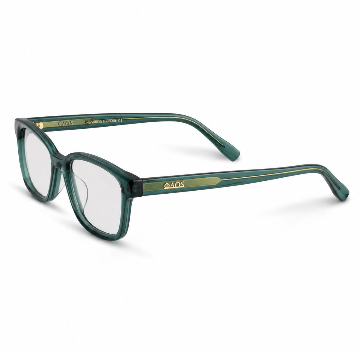AEGLE OPTICAL IN CRYSTAL GREEN