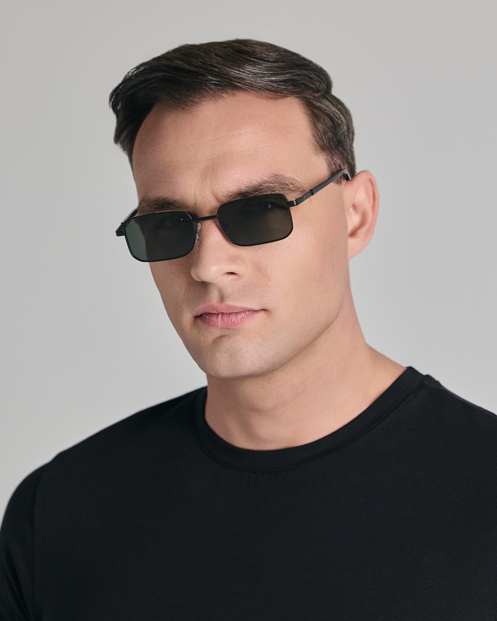 MINOAS IN EREVOS BLACK WITH SHADE GREY LENSES