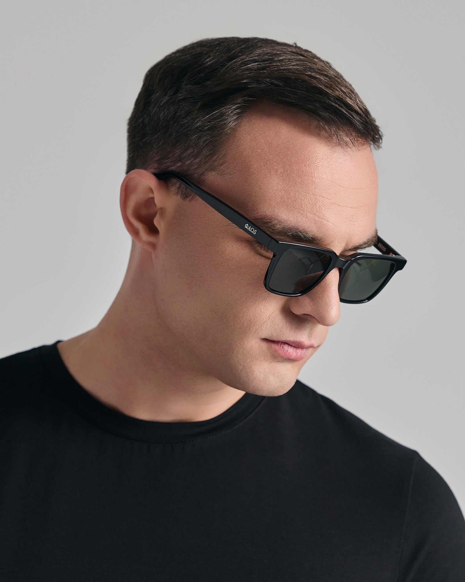 ANDROS IN EREVOS BLACK WITH SHADE GREY LENSES