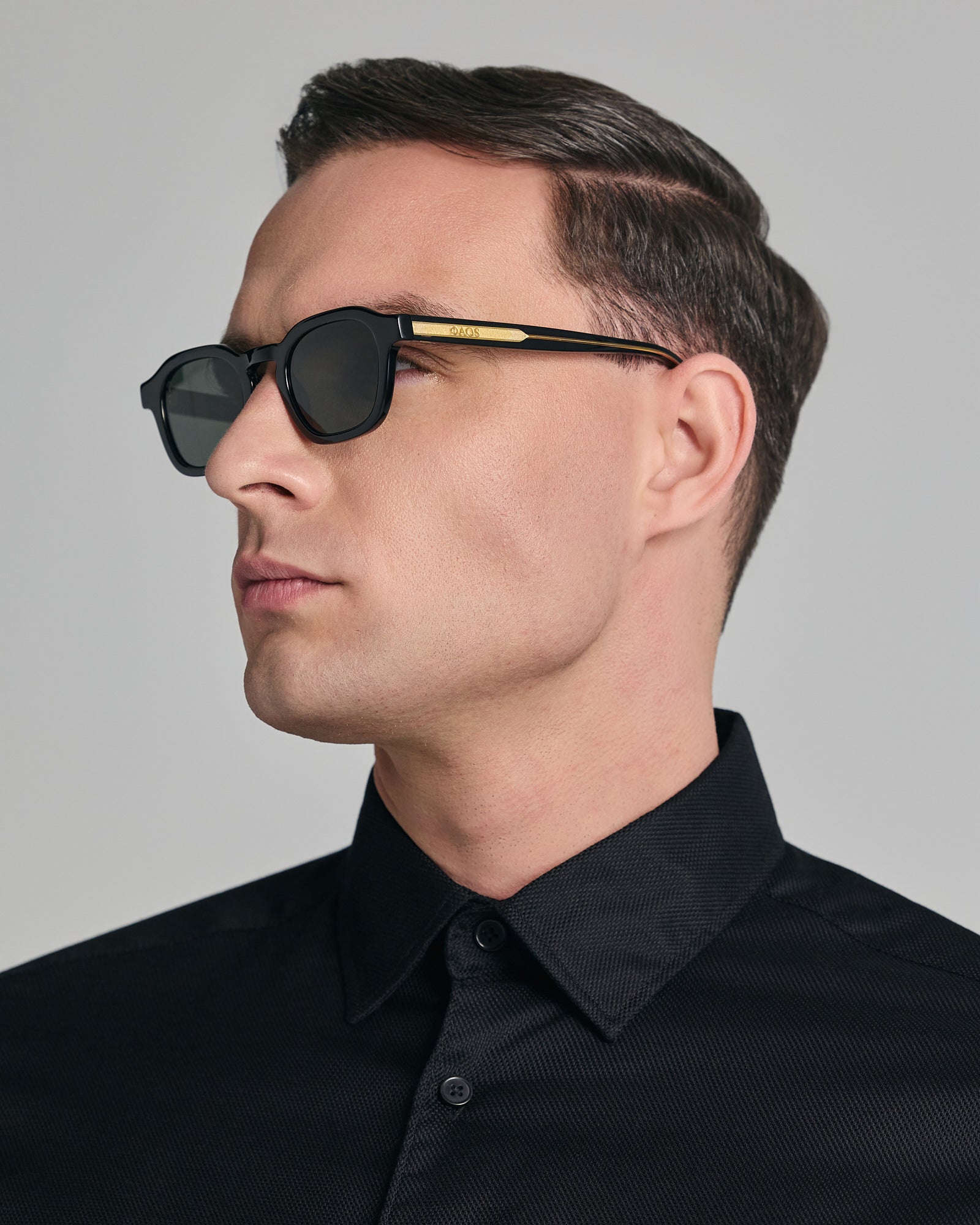 SIKINOS IN EREVOS BLACK WITH SHADE GREY LENSES