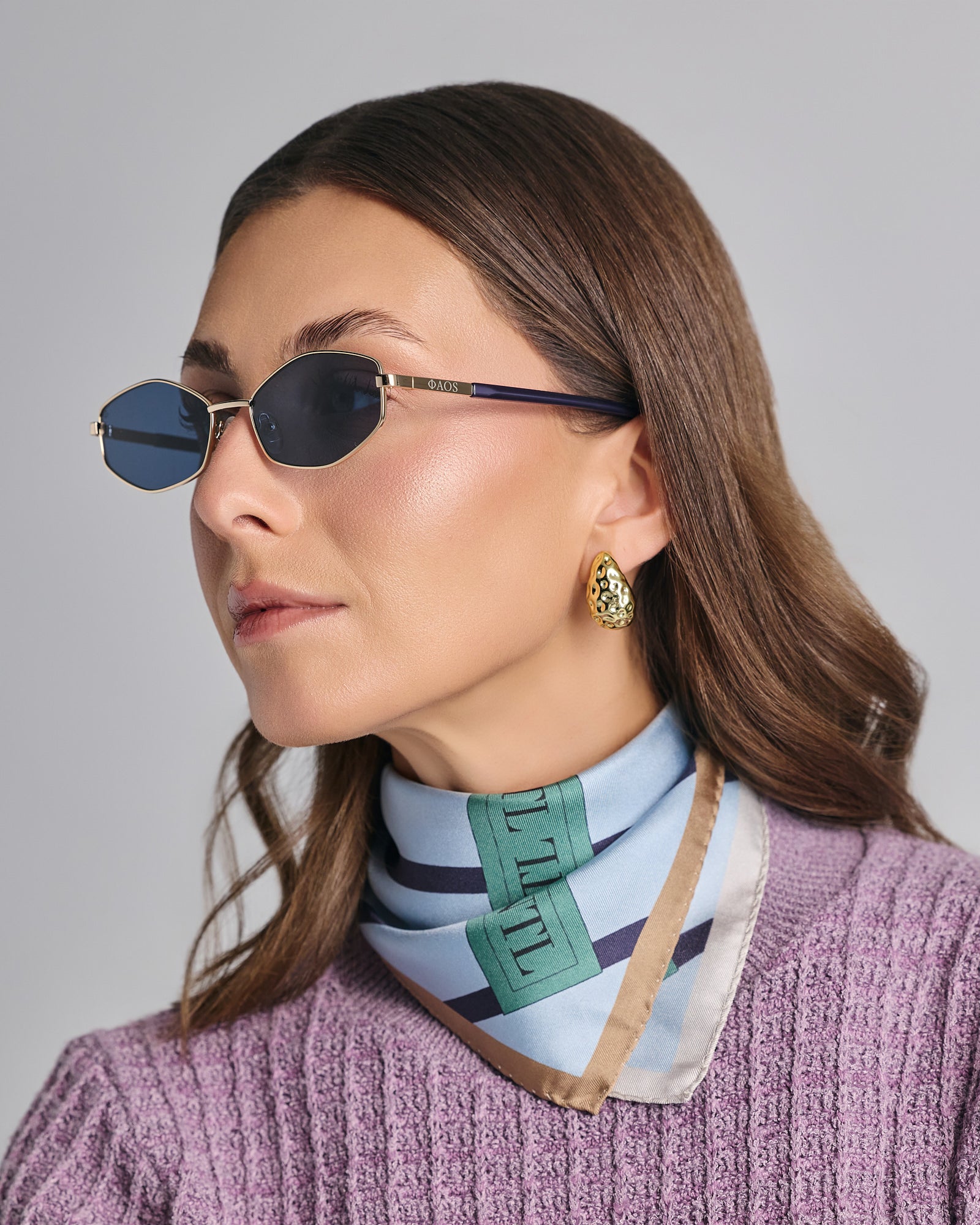 ARIADNE IN IONIAN BLUE WITH AEGEAN BLUE LENSES