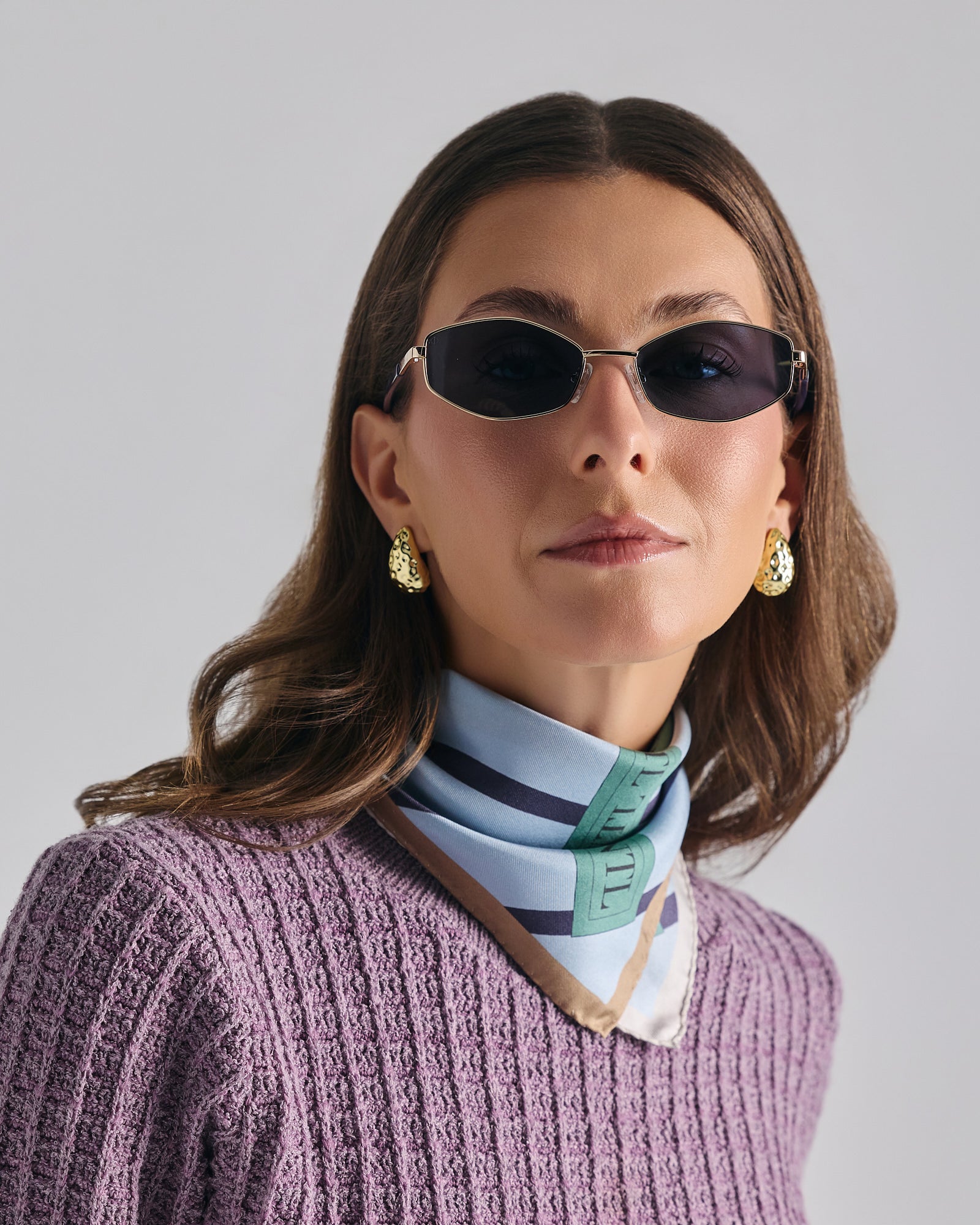 ARIADNE IN IONIAN BLUE WITH AEGEAN BLUE LENSES