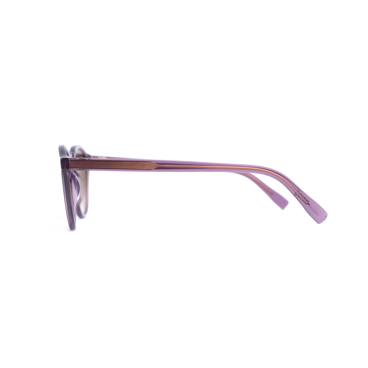 MONACO IN CRYSTAL LAVENDER WITH SUNSET PURPLE LENSES