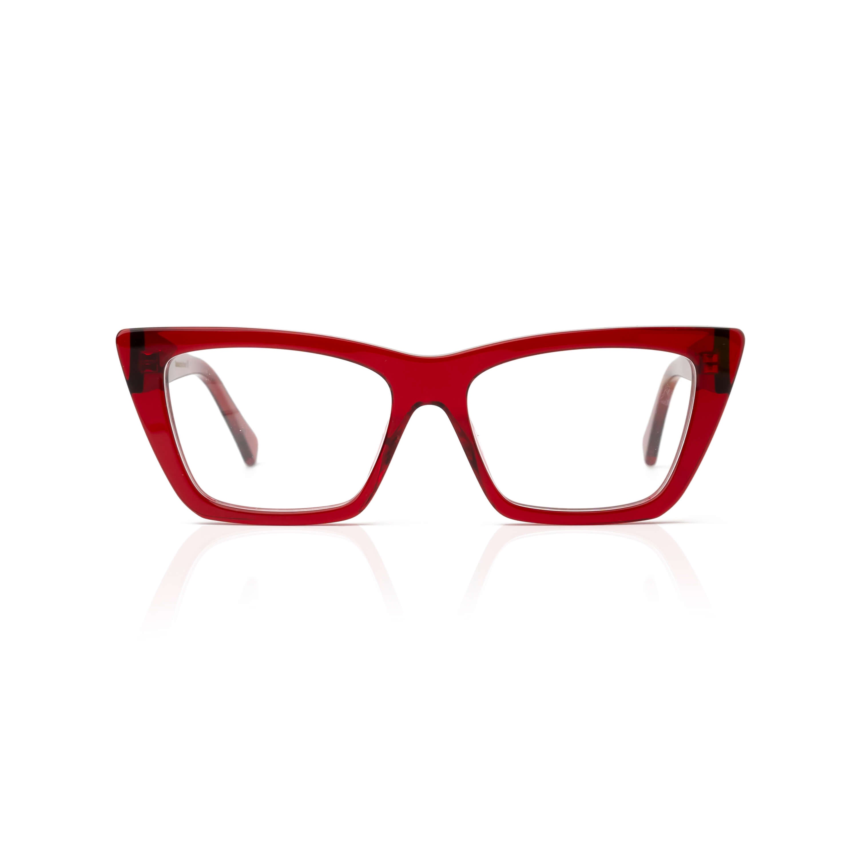 CORFU OPTICAL IN CRYSTAL RED