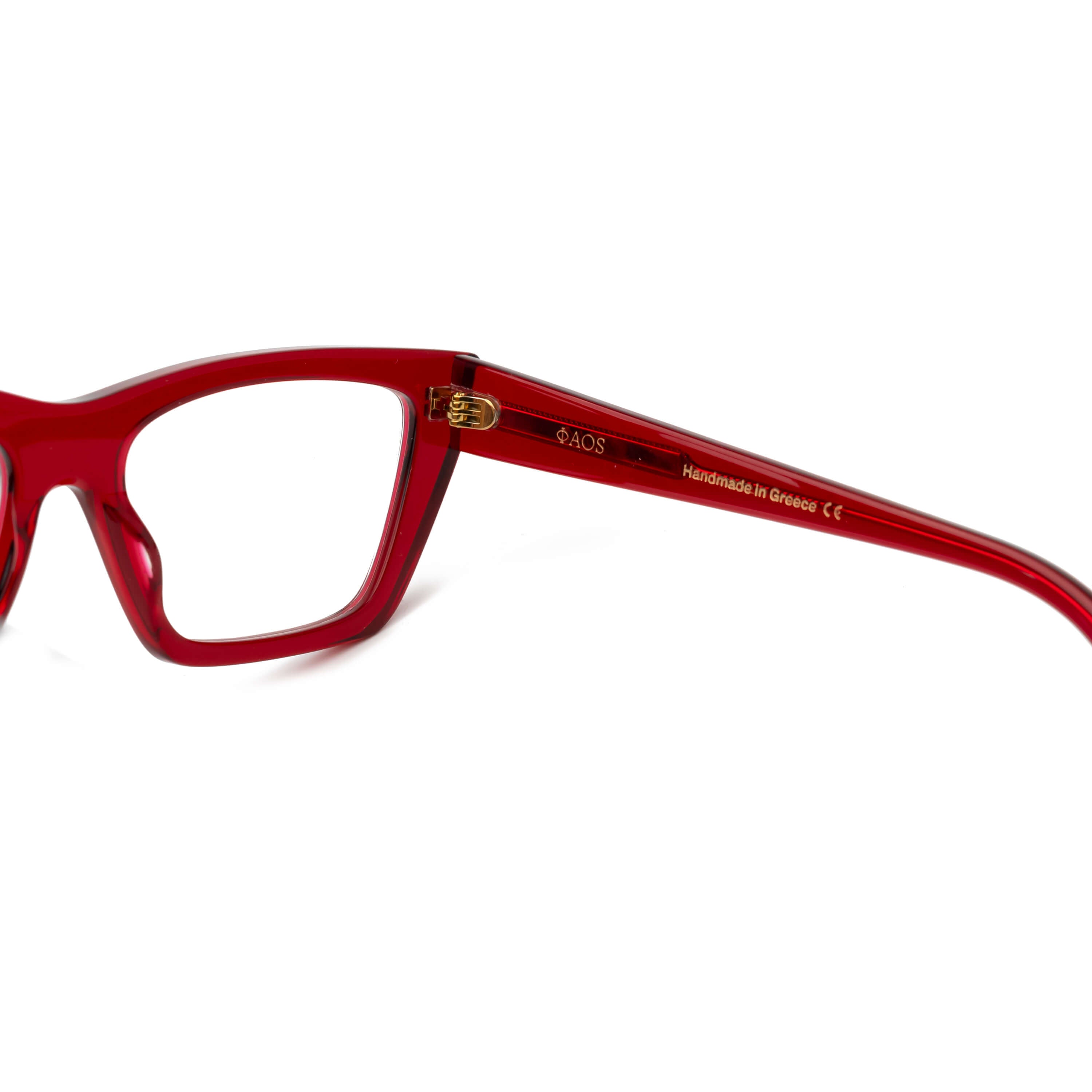 CORFU OPTICAL IN CRYSTAL RED