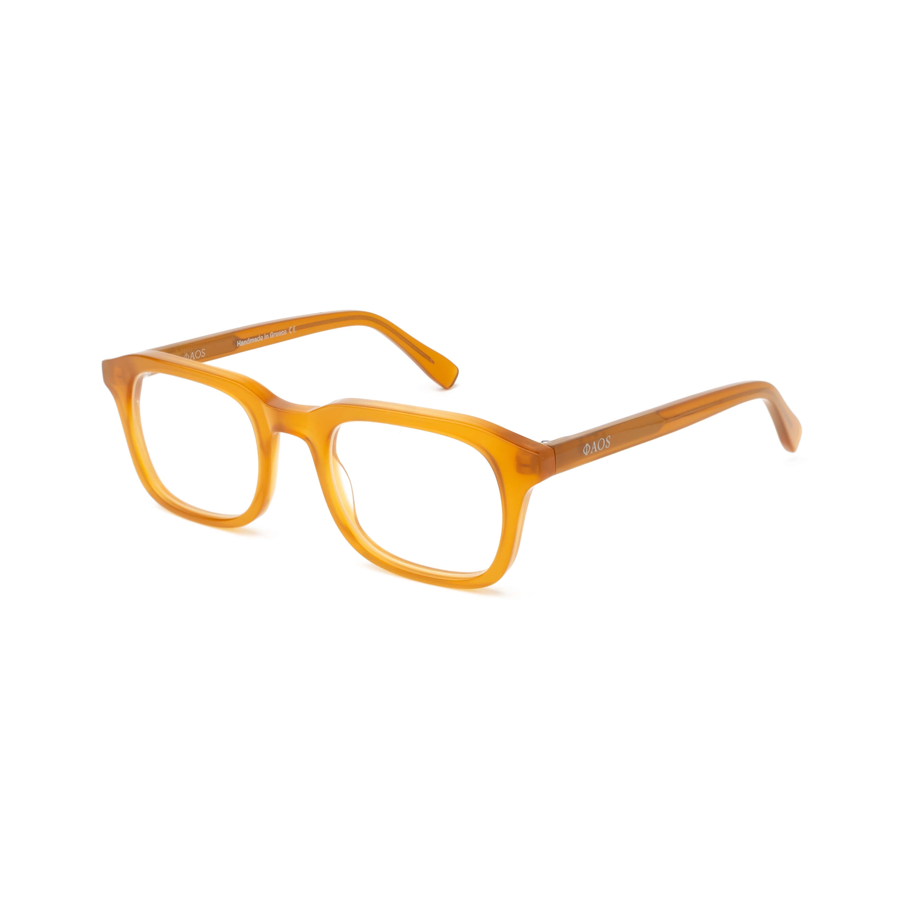 SANTORINI OPTICAL IN ELECTRUM AMBER