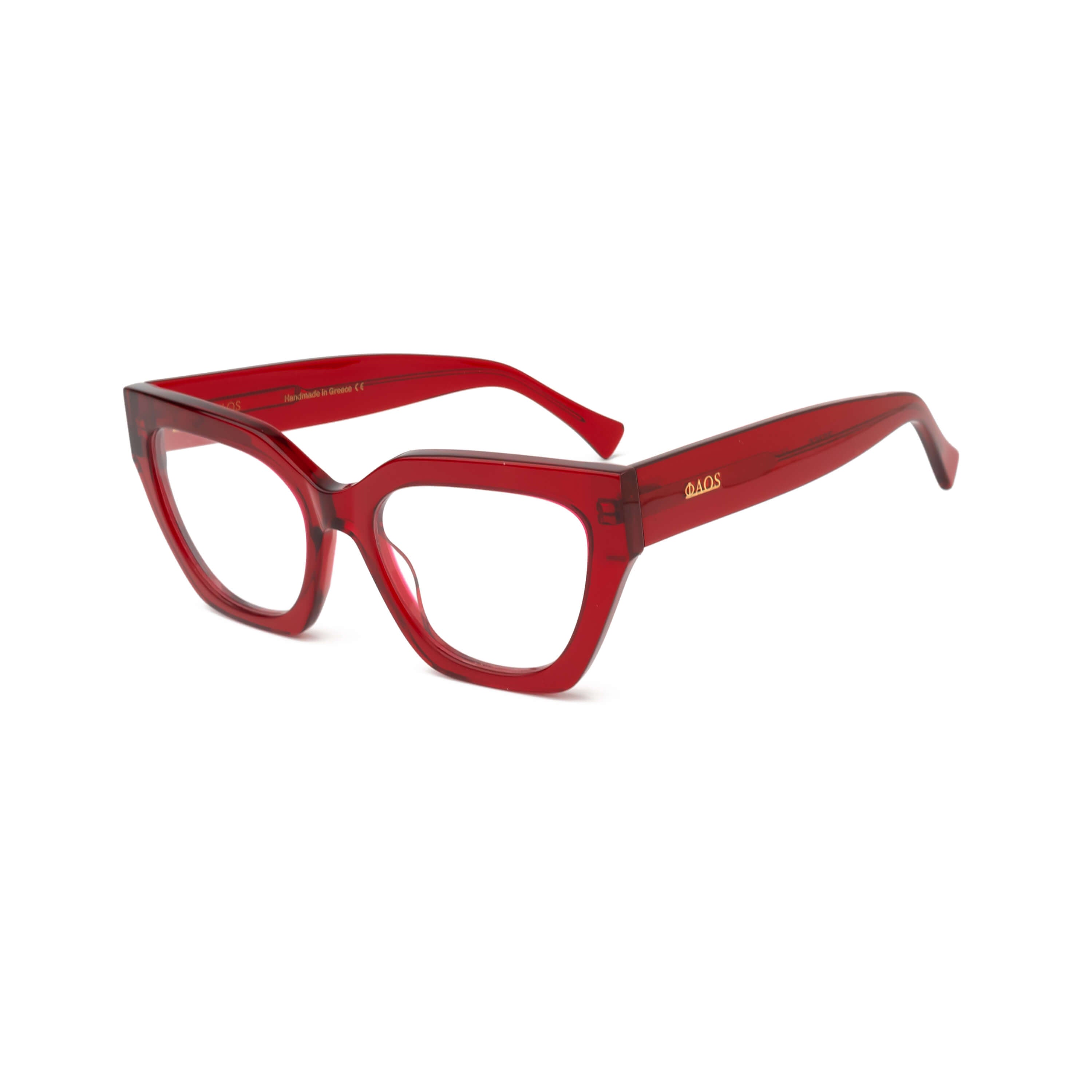 SKYROS OPTICAL IN CRYSTAL RED