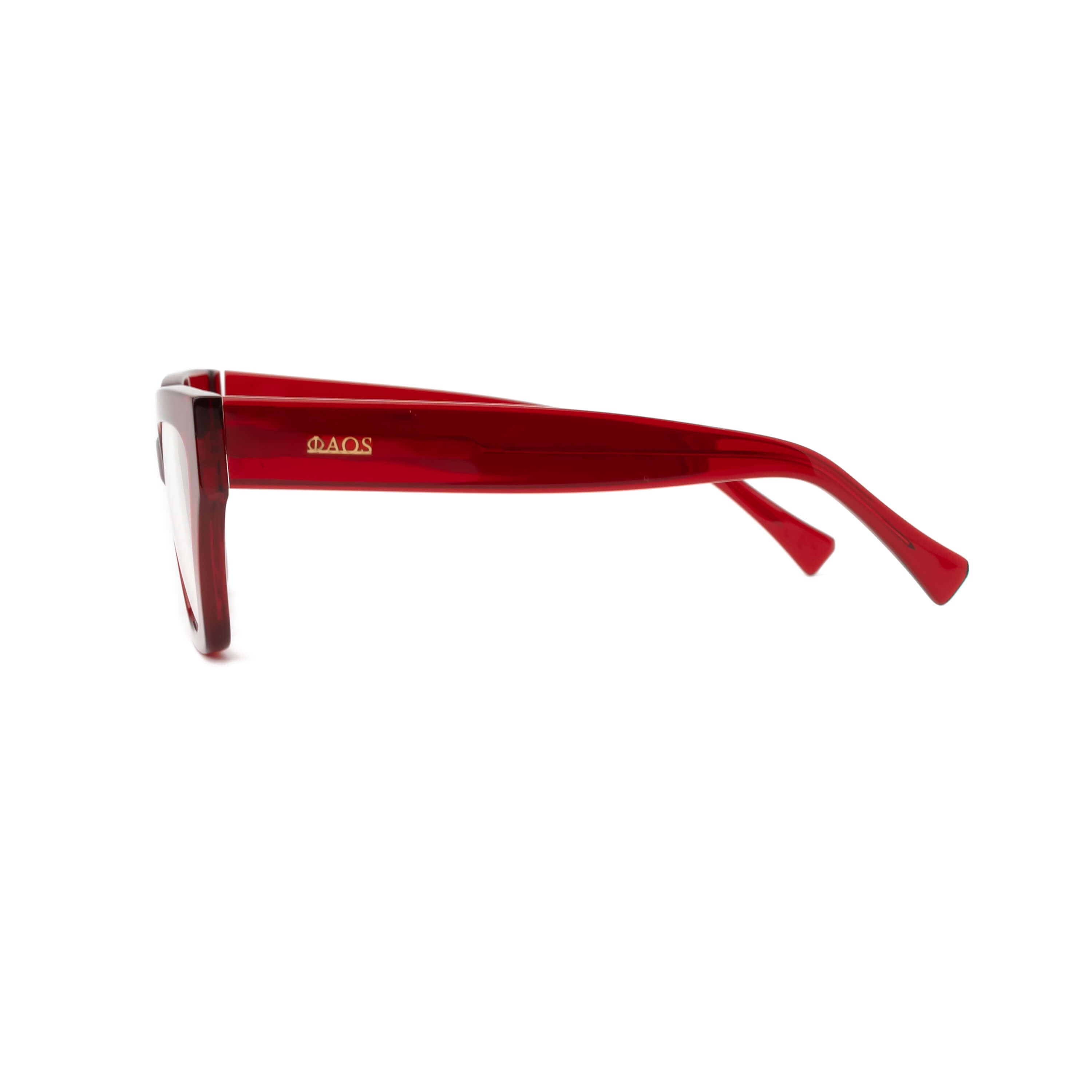 SKYROS OPTICAL IN CRYSTAL RED